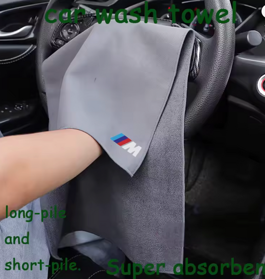 BMW Microfiber Car Cleaning Towels car wash cloth car Detailing Kit For BMW