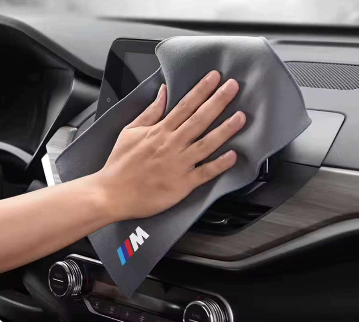 BMW Microfiber Car Cleaning Towels car wash cloth car Detailing Kit For BMW